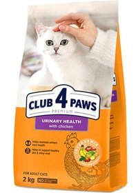 Club4paws Urinary Health Tavuklu Yetişkin Kuru Kedi Maması 2 kg
