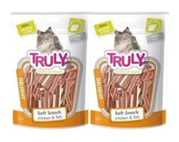 Truly Balıklı-Tavuklu Yetişkin Kedi Ödül Maması 100 gr