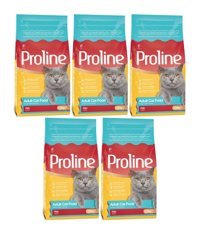 Pro Line Balıklı-Pirinç Tahıllı Yetişkin Kuru Kedi Maması 5x1.2 kg
