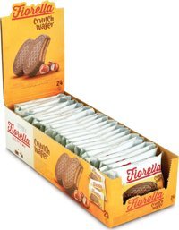 Fıorella Crunch Çikolatalı Çikolatalı Gofret 24x20 gr