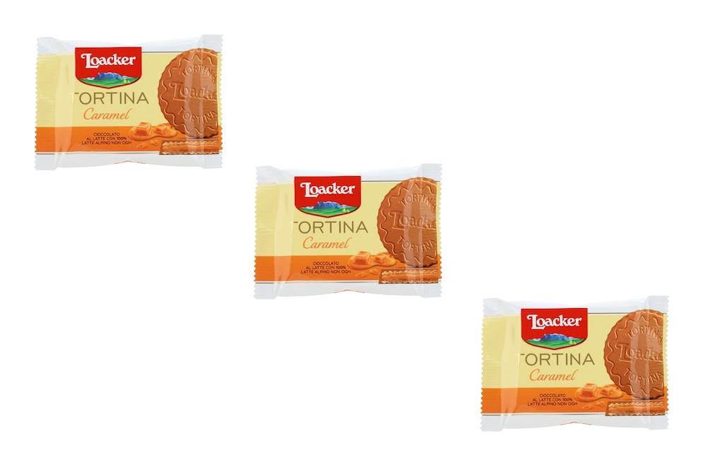 Loacker Tortina Karamelli Gofret 3x21 gr