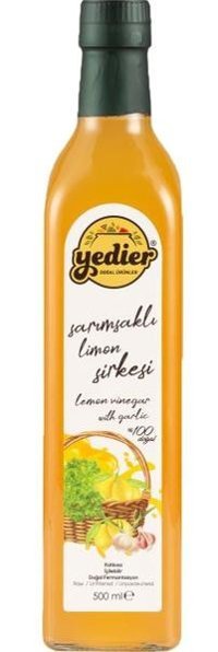 Yedier Sarımsaklı Limon Sirkesi 500 ml