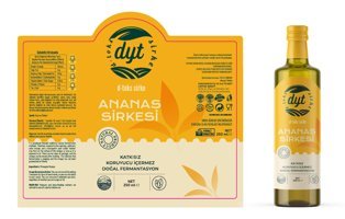 Dyt D-toks Ananas Sirkesi 250 ml