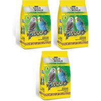 Gold Wings Classic Kabuklu Karışık Vitaminli Yetişkin Muhabbet Kuşu Yemi 1.2 kg
