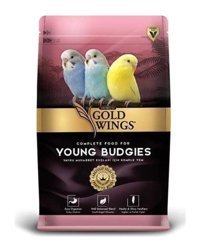 Gold Wings Kabuklu Karışık Vitaminli Yavru Muhabbet Kuşu Yemi 3x1 kg
