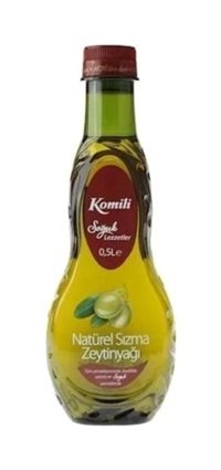 Komili Soğuk Lezzetler Organik Polifenollü Olgun Hasat Pet Sızma Zeytinyağı 500 ml