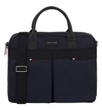 Tommy Hilfiger 16 inç Polyester El Laptop Çantası Lacivert