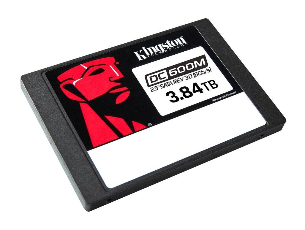 Kingston DC600M 3.84 TB 2.5 inç Taşınabilir SSD Siyah