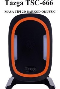 Tazga TSC-666 USB 2D Lazer Masaüstü Barkod Okuyucu