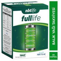 Nbt İlaç Full Life Omega 3 Kapsül 30 Adet