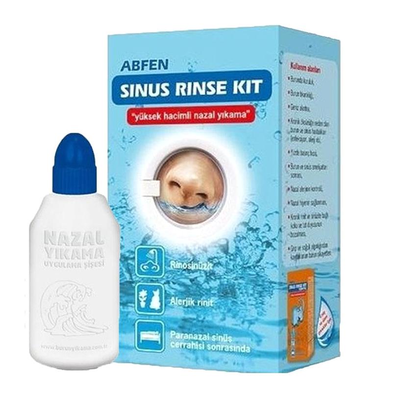 Abfen Sinus Rinse Burun Aspiratörü Mavi