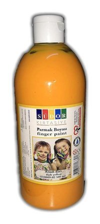 Südor Yıkanabilir 500 ml Krom Sarı Parmak Boyası