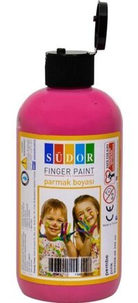 Südor Yıkanabilir 250 ml Pembe Parmak Boyası