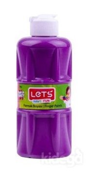 Let's Have Fun Yıkanabilir 250 ml Mor Parmak Boyası
