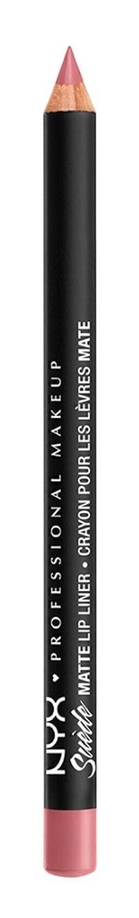 Nyx Tea&Cookies İnce Uçlu Mat Dudak Kalemi Pembe