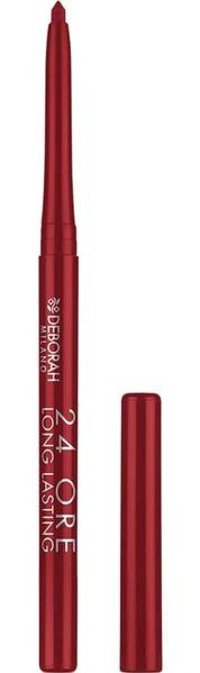 Deborah Milano 24 Ore Long Lasting Automatic No:2 Asansörlü İnce Uçlu Mat Dudak Kalemi Bordo