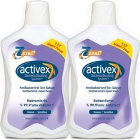 Activex Sensitive Antibakteriyel 2'li Sıvı Sabun 1 lt
