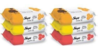 Sleepy Citrus Garden 90 Yaprak 6'lı Islak Mendil