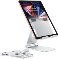 İDock Ayarlanabilir Ayaklı Masa-Masa Üstü Tablet Standı Gri