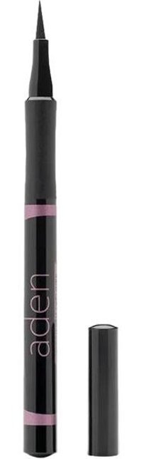 Aden Cosmetics Suya Dayanıklı Mat Siyah Kalıcı İnce Uçlu Kalem Eyeliner