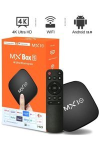 Mx Box Ultra HD 8 GB Kapasiteli 1GB Ram Wifi 4K Android TV Box