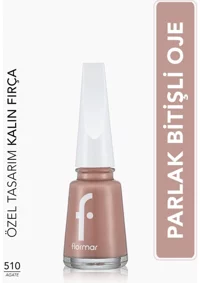 Flormar 510 Toz Pembe Parlak Oje