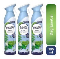 Febreze Sprey Set Dağ Esintisi Oda Kokusu 3x185 ml