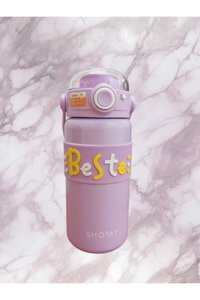 Shotay Lila Çelik Okul Çocuk Matara 500 ml