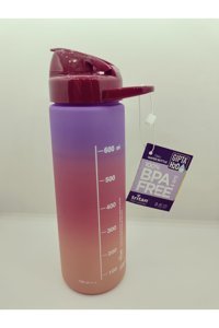 Gıpta Life Is Good Kırmızı Plastik Spor Matara 730 ml