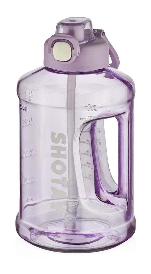 Shotay Carboy XL Lila Plastik Matara 2 lt