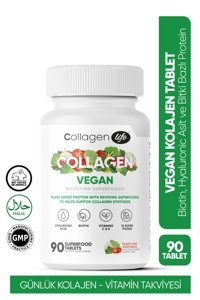 Collagen Life Vegan Kolajen 90 Tablet