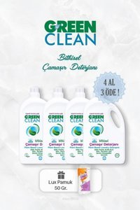 U Green Clean Renkli ve Beyazlar İçin 55 Yıkama Sıvı Deterjan 4x2.75 lt