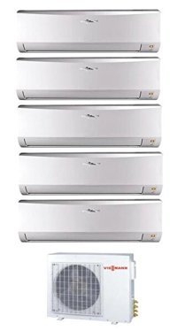 Viessmann (O5F3121M2) 12+12+12+12+12 12000 Btu A++ R32 Multi Inverter Multi Split Split Klima