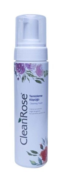 Clean Rose Alkolsüz Karma Ciltler Su Bazlı Yüz Temizleme Köpüğü 200 ml