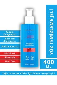 Keylor'S Cosmetic Alkolsüz Karma ve Yağlı Ciltler Su Bazlı Yüz Temizleme Jeli 400 ml