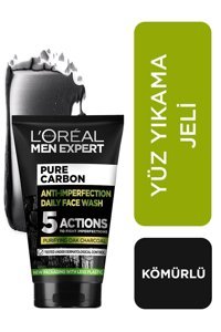 L'oréal Paris Kömürlü Alkolsüz Tüm Ciltler Su Bazlı Yüz Yıkama Jeli 100 ml
