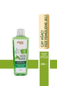 Softto Plus Çay Ağacı Alkolsüz Tüm Ciltler Su Bazlı Yüz Temizleme Jeli 200 ml