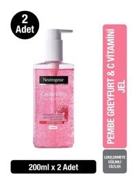 Neutrogena C Vitaminli Alkolsüz Tüm Ciltler Yağ Bazlı Yüz Temizleme Jeli 2x200 ml