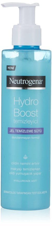 Neutrogena Hydro Boost Alkolsüz Tüm Ciltler Su Bazlı Yüz Temizleme Sütü 200 ml