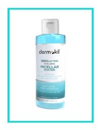 Dermokil Exfoliating AHA + BHA Alkolsüz Tüm Ciltler Su Bazlı Makyaj Temizleme Suyu 400 ml