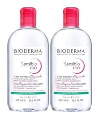 Bioderma Sensibio H2O Alkolsüz Tüm Ciltler Su Bazlı Yüz ve Makyaj Temizleme Suyu 2x500 ml