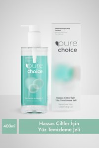 Pure Choice Alkolsüz Hassas Ciltler Su Bazlı Yüz Temizleme Jeli 400 ml