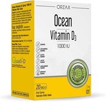 Ocean Vitamin D3 Çocuk Yetişkin 20 ml