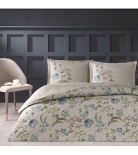 Taç Elodie Pamuk 4 Mevsim 200x220 cm Çarşaflı Baskılı Çift Kişilik Nevresim Takımı Çok Renkli