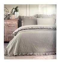 Özdilek Armes Pamuk 4 Mevsim 200x220 cm Çarşaflı Düz Çift Kişilik Nevresim Takımı Bej