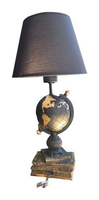 By Ari Polyester Siyah Abajur