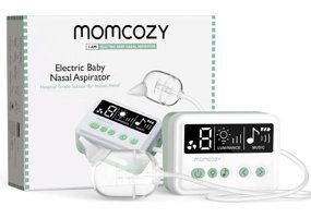 Momcozy Dijital Yedek Uçlu Elektrikli Burun Aspiratörü Beyaz