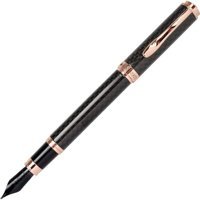 Monteverde 20TH Anniversary Innova Pistonlu-Kartuşlu Çelik Doldurulabilir M Rose Gold - Siyah Dolma Kalem