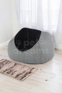 Pet Dreams M Yıkanabilen Tek Fonksiyonlu Minder Kedi Yatağı Gri
