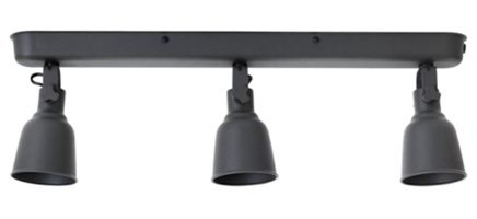 Ikea Hektar 3'lü Metal LED Aplik Siyah